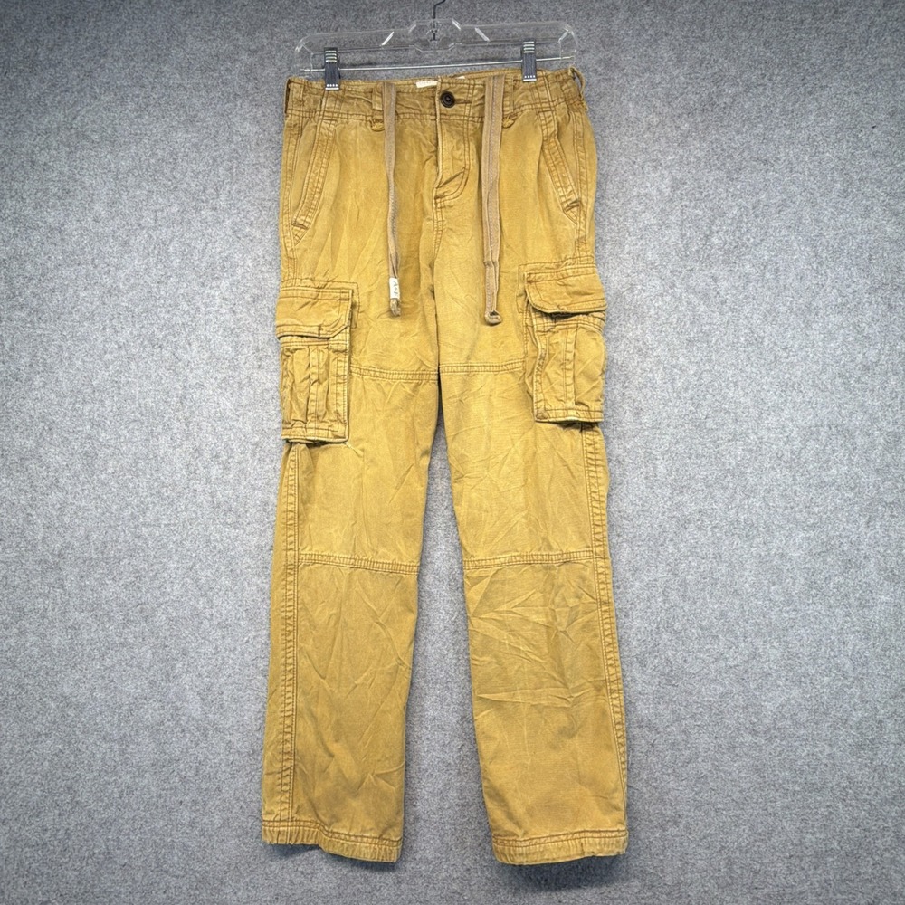 Vintage Abercrombie & Fitch Paratrooper Pants Cargo Canvas Mens 28x30